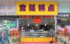 糕點培訓學員創(chuàng)業(yè)店面圖